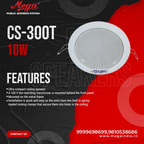 CS300T P.A Ceiling Speakers